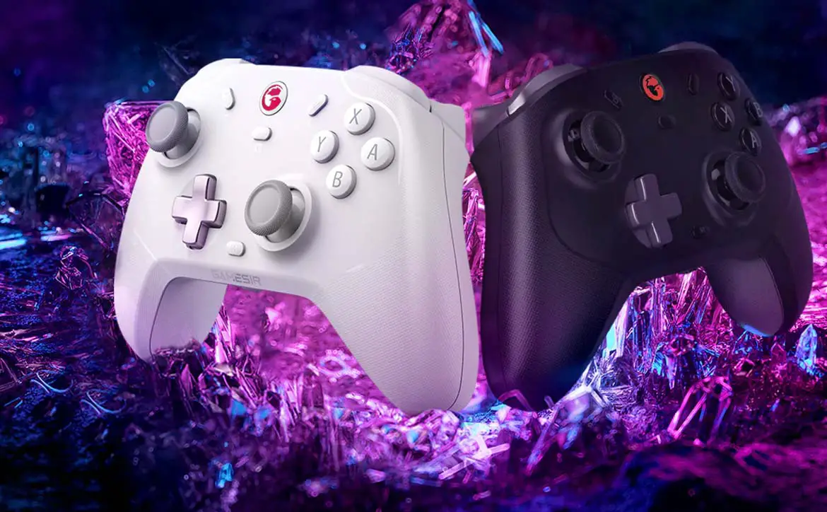 The GameSir T4 Cyclone and Cyclone Pro game controllers with Hall Effect sensors