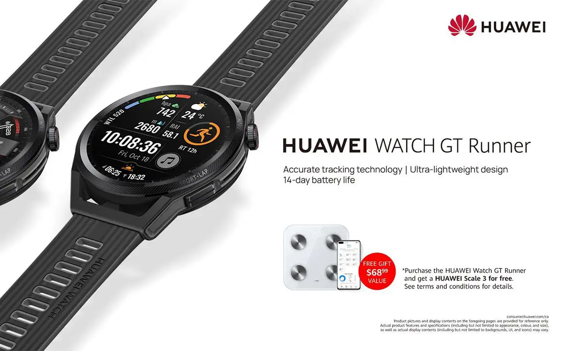 HUAWEI WATCH GT Runner smartwatch