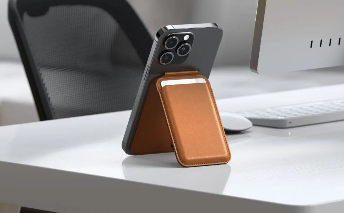 Satechi announces its Vegan-Leather Magnetic Wallet Stand for iPhone featured