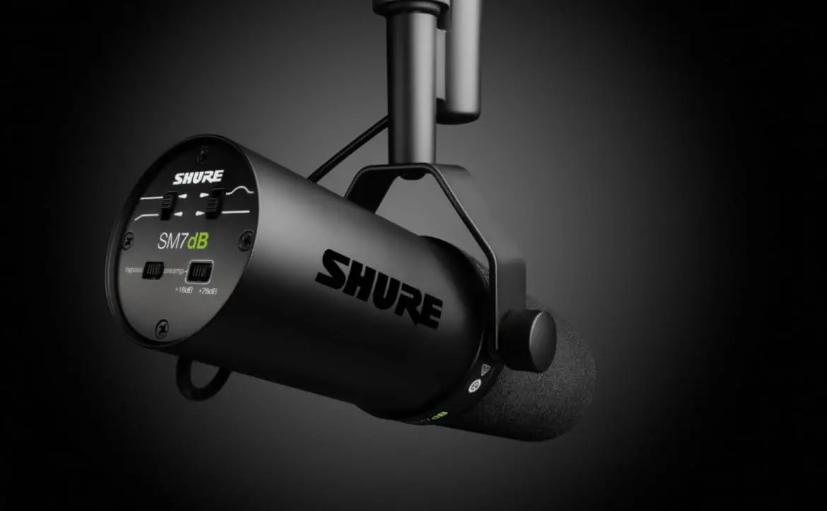 Shure announces the SM7dB XLR dynamic vocal microphone for podcasting Techaeris