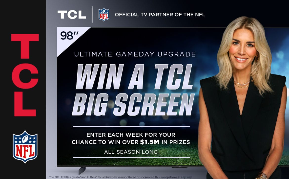 TCL has your Ultimate Gameday Upgrade giveaway